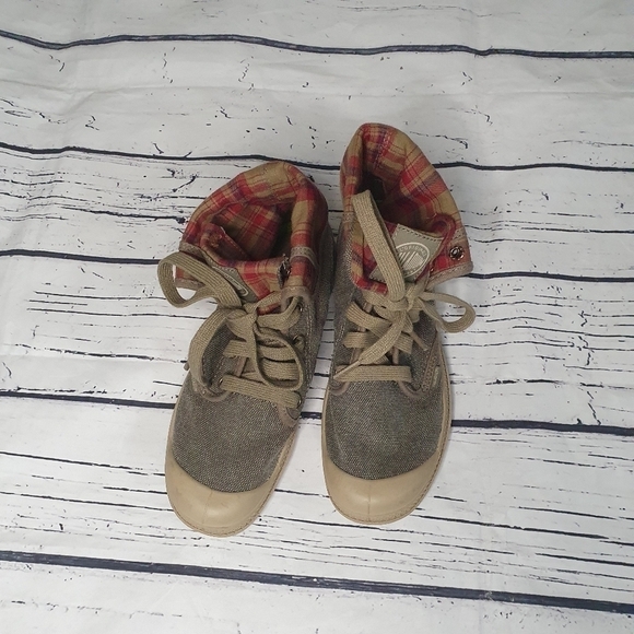 Palladium Pallabrouse Baggy Canvas Boot Size 6 - Picture 3 of 14